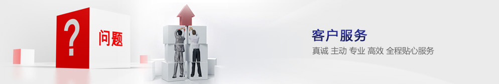 客戶服務(wù) 真誠(chéng) 主動(dòng) 專業(yè) 高效 全程貼心服務(wù)